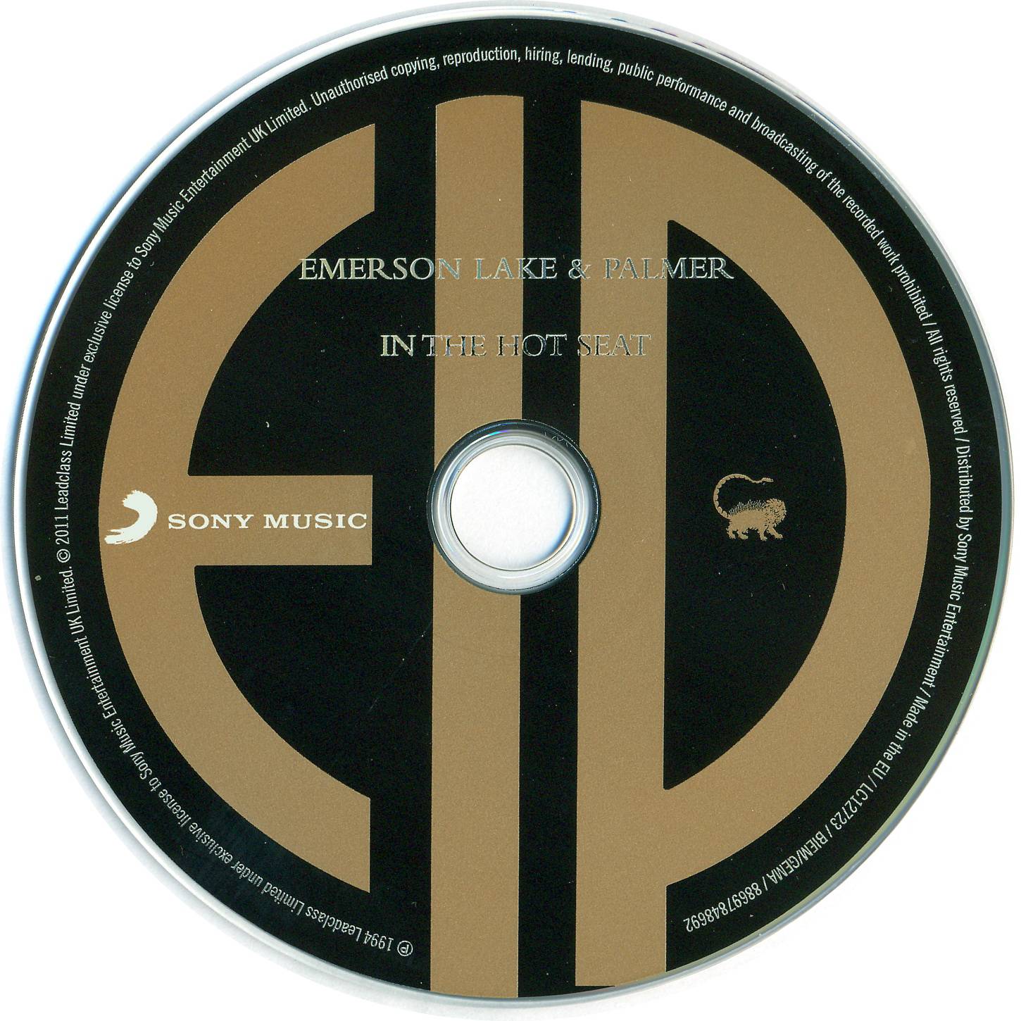 Emerson, Lake and Palmer In The Hot Seat : CD DE